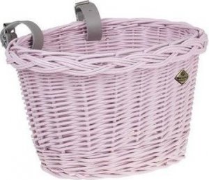WickerPL AKCESORIA ROWEROWE KOSZ NA ROWER DZIECIĘCY W KOLORZE RÓŻOWYM 27X22 H17 CM 8