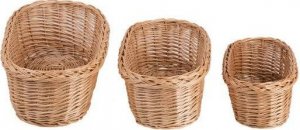 WickerPL Kosz wiklinowy doniczka osłonka na zioła i kwiaty 35x17 H11 cm 4