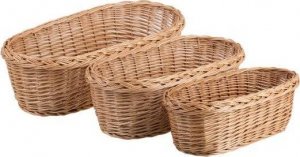 WickerPL Kosz wiklinowy doniczka osłonka na zioła i kwiaty 35x17 H11 cm 5
