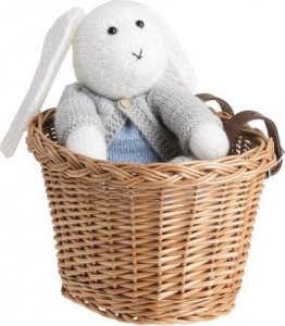 WickerPL AKCESORIA ROWEROWE KOSZYK ROWEROWY DZIECIĘCY wiklinowy 27X22 H17 CM 2