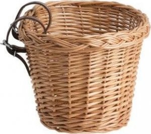 WickerPL AKCESORIA ROWEROWE KOSZYK ROWEROWY DZIECIĘCY wiklinowy 27X22 H17 CM 5