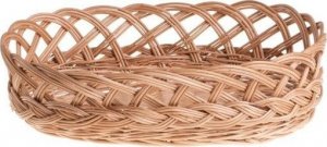 WickerPL Owalna taca wiklinowa na chleb 29x21 H9 cm 3