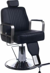 BEAUTY SYSTEM Fotel barberski HOMER BH-31237 Czarny 1