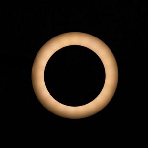 Activeshop LAMPKA LUPA LED SNAKE RING NA BIURKO CZARNA 5