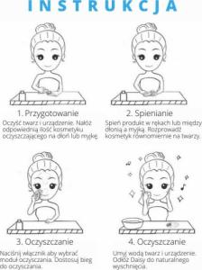 Cravvi Myjka soniczna do twarzy Santai Daisy 8