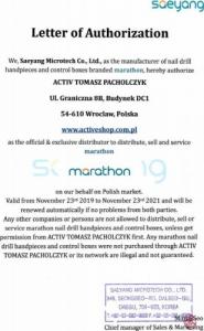 SaeYang SAEYANG FREZARKA MARATHON ESCORT III WHITE + H200 3