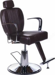 BEAUTY SYSTEM Fotel barberski OLAF BH-3273 Brązowy 1