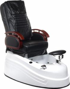 BEAUTY SYSTEM Fotel do pedicure z masażem BR-2307 Czarny 1