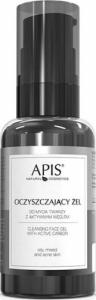 APIS APIS Oczyszczający żel do mycia twarzy z aktywnym węglem 50 ml 1