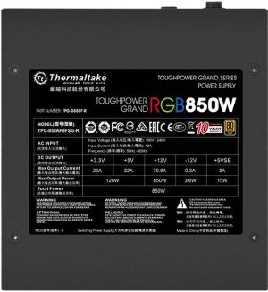 Zasilacz Thermaltake Toughpower Grand RGB 850W (PS-TPG-0850FPCGEU-R) 3