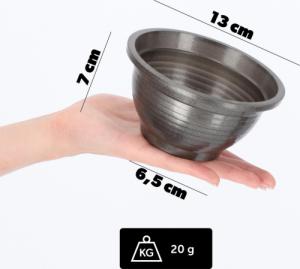 Kadax DONICZKA OSŁONKA DONICA NA KWIATY 13CM KOLORY MISA 4
