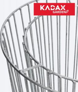 Kadax DONICA GABIONOWA OGRODOWA ZE STALI 36cm OCYNKOWANA 2
