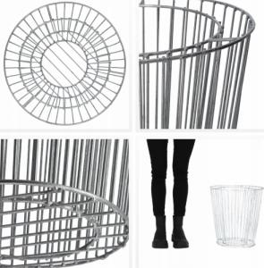 Kadax DONICA GABIONOWA OGRODOWA ZE STALI 36cm OCYNKOWANA 3