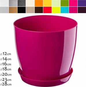 Kadax DONICZKA OSŁONKA Z PODSTAWKĄ DONICA 14cm KOLORY 7