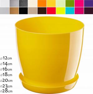 Kadax DONICZKA OSŁONKA Z PODSTAWKĄ DONICA KOLORY 14cm 8