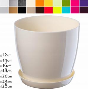 Kadax DONICZKA OSŁONKA Z PODSTAWKĄ DONICA 23cm KOLORY 7