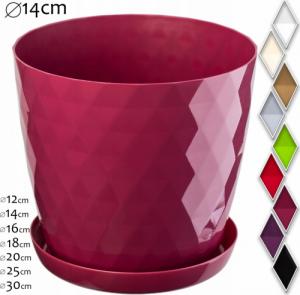 Kadax DONICZKA OSŁONKA Z PODSTAWKĄ DONICA 14cm 9X KOLOR 6