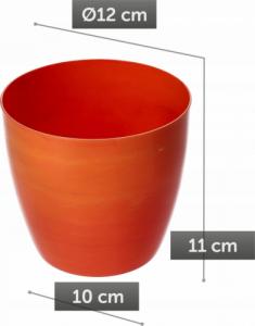 Kadax DONICZKA DONICA OSŁONKA NA KWIATY KOLORY 12 cm 4