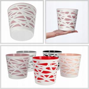 Kadax DONICZKA OSŁONKA WKŁAD DONICA KOLORY RÓŻOWA 15cm 8