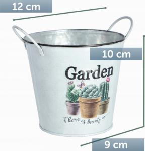 Kadax DONICZKA NA KWIATY ROŚLINY OSŁONKA DONICA 12 cm 2