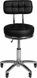 Activeshop TABORET KOSMETYCZNY AM-877 CZARNY 2