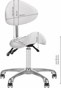 Giovani TABORET KOSMETYCZNY 1004 GIOVANNI BIAŁY 10