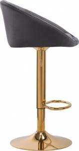 Activeshop HOKER BAROWY QS-B16G AKSAMIT SZARY 2