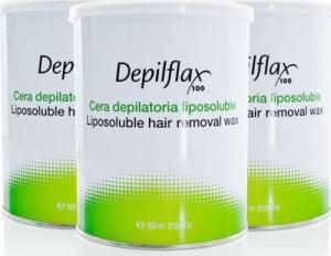 Depilflax DEPILFLAX 100 WOSK DO DEPILACJI PUSZKA NATURAL 800 ML 1