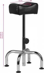 Activeshop PODNÓŻEK DO PEDICURE AM-5012C CZARNY 3