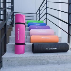 Wozinsky Mata treningowa WNSP 181 cm x 63 cm x 1 cm niebieska 12