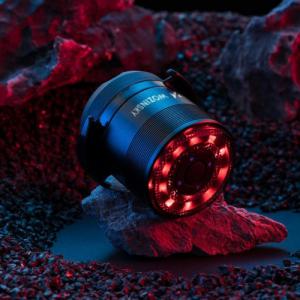 Wozinsky Wozinsky lampka rowerowa tylna LED z micro USB czerwone światło 5 trybów czarna (WRBLB2) 4