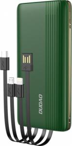 Powerbank Dudao Dudao K4Pro powerbank z wbudowanymi kablami 10000mAh wyświetlacz LED zielony 1