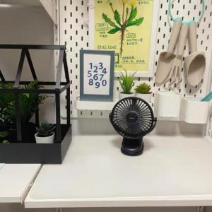 Wentylator USB Joyroom Joyroom CheerSummer wiatrak wentylator biurkowy przenośny zdalnie sterowany czarny (JR-CY363-RC black) 12