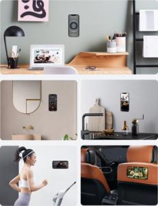 Nillkin Nillkin SnapHold 2x samoprzylepna magnetyczna naklejka uchwyt magnetyczny kompatybilny z MagSafe zielony 9