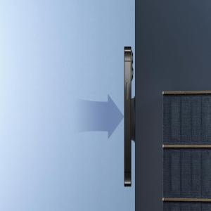 Nillkin Nillkin SnapHold 2x samoprzylepna magnetyczna naklejka uchwyt magnetyczny kompatybilny z MagSafe fioletowy 2