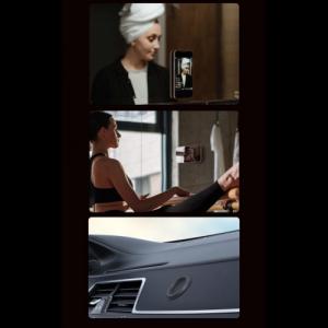 Nillkin Nillkin SnapHold samoprzylepna magnetyczna naklejka uchwyt magnetyczny kompatybilny z MagSafe brązowy 11