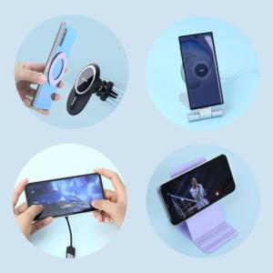 Nillkin Nillkin SnapLink samoprzylepna magnetyczna naklejka na telefon uchwyt magnetyczny miętowy (kompatybilna z MagSafe) 8