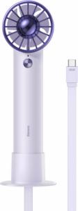 Wentylator Baseus Baseus mini wentylator wiatrak powerbank z wbudowanym kablem USB Typ C 4000mAh fioletowy (ACFX010105) 13
