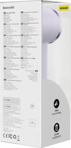 Wentylator Baseus Baseus mini wentylator wiatrak powerbank z wbudowanym kablem USB Typ C 4000mAh fioletowy (ACFX010105) 20