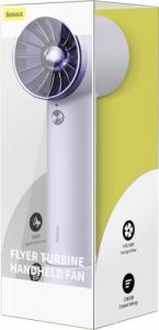 Wentylator Baseus Baseus mini wentylator wiatrak powerbank z wbudowanym kablem USB Typ C 4000mAh fioletowy (ACFX010105) 21