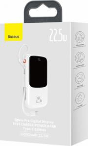 Powerbank Baseus Qpow 22.5W USB-C 10000mAh Biały 16