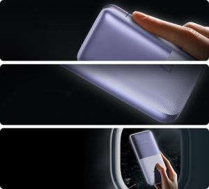Powerbank Baseus Bipow Pro 20W 10000mAh Fioletowy 3