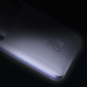 Powerbank Baseus Bipow Pro 20W 10000mAh Fioletowy 7