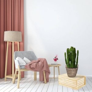 Vilde Doniczka osłonka wiklinowa kosz koszyk z uchwytami na kwiaty rośliny 22x22 cm 3