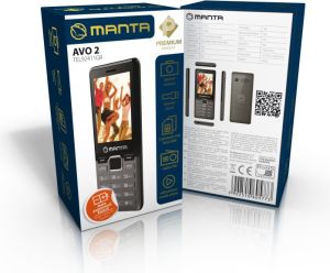 Telefon komórkowy Manta TEL92411 Szary 3