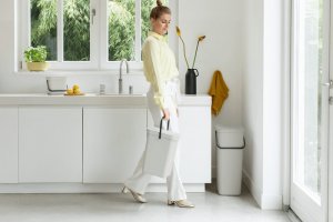 Kosz na śmieci Brabantia Kosz Sort&Go 40l Jasny Szary 214424 6