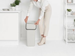 Kosz na śmieci Brabantia Kosz Sort&Go 40l Jasny Szary 214424 7