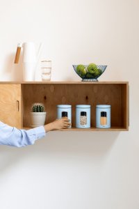 Brabantia Pojemnik z okienkiem 1,4l Dreamy Blue 216961 6