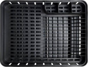 Vilde Suszarka na naczynia ociekacz do naczyń czarny loft 39,8x31x12 cm 8