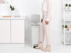 Kosz na śmieci Brabantia Kosz pedałowy Step Up 40l Light Grey 800009 12